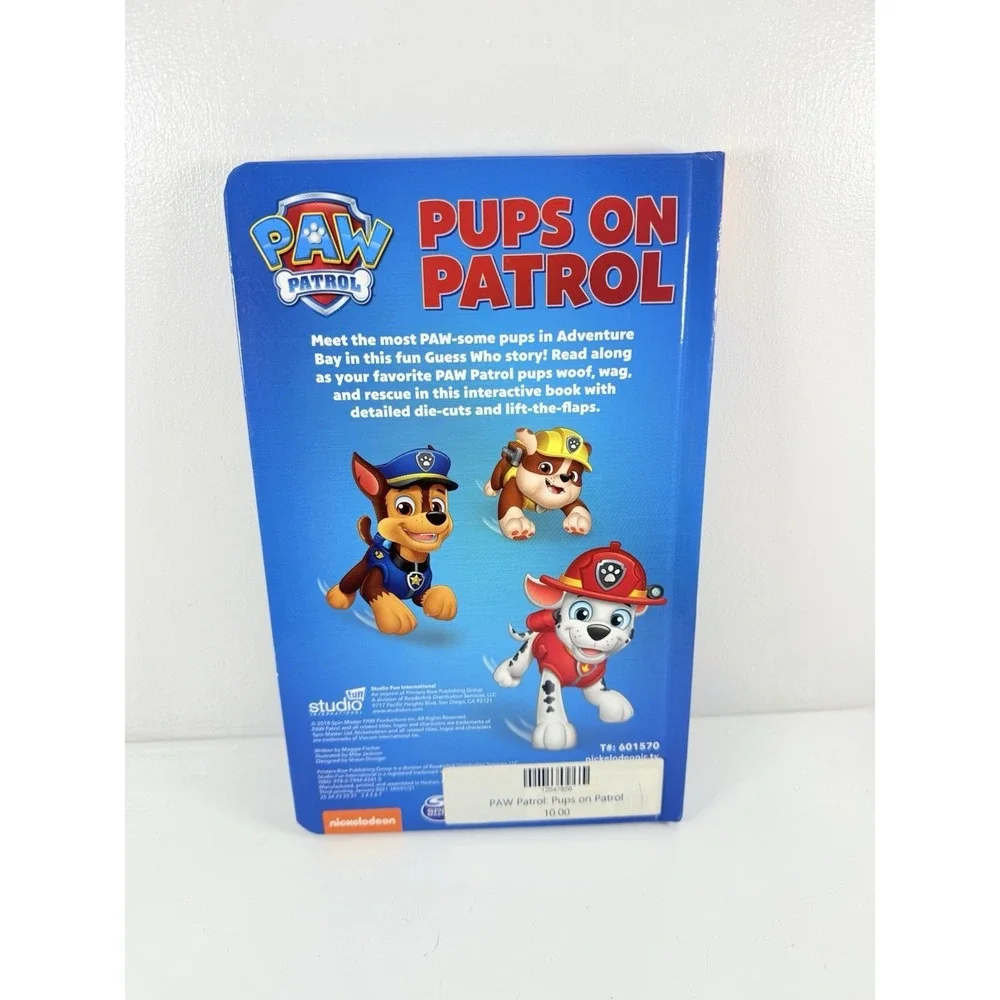 Nickelodeon PAW Patrol: Pups on Patrol board book.‎